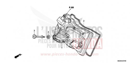 CYLINDER HEAD COVER NC700SD de 2013